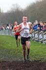 Charlie Grice finishing 2nd in under-20s mens 2012 McCain Liverpool Cross Challenge.